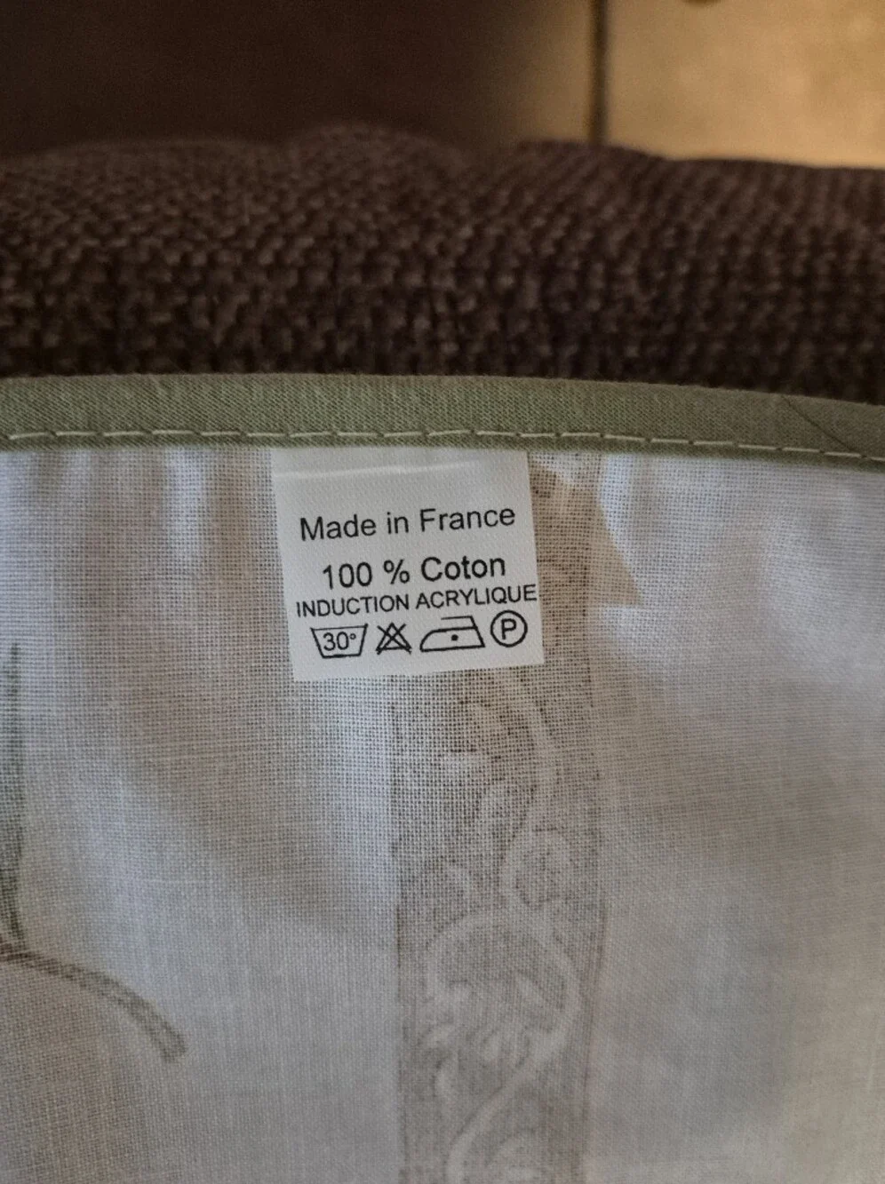 La Cigale Acrylic Coated French Fabric Tablecloth